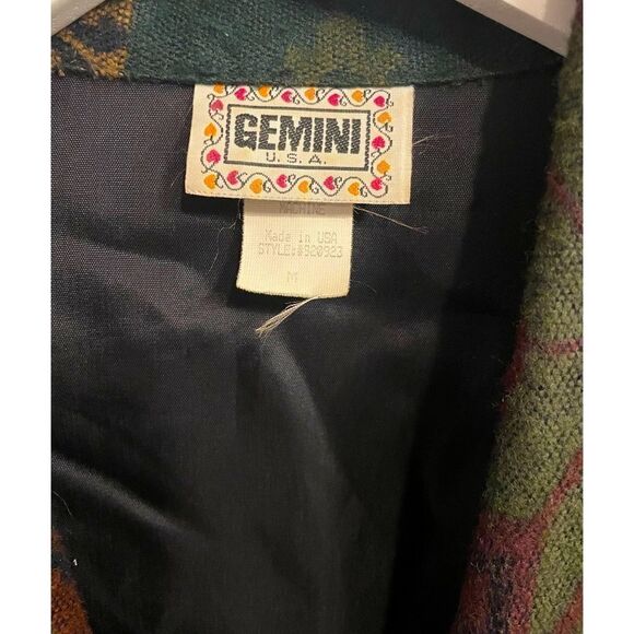 Women's Vintage Gemini Blazer Size Medium - Picture 3 of 4